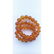 70 g. Vintage 100% natural Baltic amber necklace cognac - 2