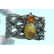 57 g. spider bracelet of natural Baltic amber - 10