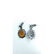 26 g. Antique Baltic amber set of necklace and earrings - 11