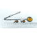 26 g. Antique Baltic amber set of necklace and earrings - 18