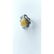 Antique Baltic amber ring vintage yellow with - 2