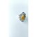 Antique Baltic amber ring vintage yellow with - 3