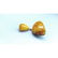 10 g. 100% natural Baltic amber brooch with pendant - 2