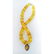 105 gram Necklace with pendant from 100% natural Baltic - 9