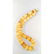 75 gram Necklace from 100% natural Baltic amber button - 3