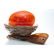 63 gram 100% natural Baltic amber egg on a stand, piece