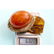 63 gram 100% natural Baltic amber egg on a stand, piece - 9