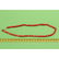 24 gram Vintage natural red coral necklace antique - 10