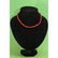 24 gram Vintage natural red coral necklace antique