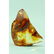 Natural Baltic amber stone with insect, inclusion some - 8