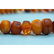 81 g. Vintage 100% natural Baltic amber necklace white - 3