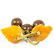 100% natural Baltic amber brooch vintage berries - 5