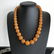 Alluring Amber Necklace made from Round Amber beads