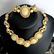 Magnificent Amber Bracelet and Necklace set made from - 2