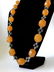 Vintage Baltic amber necklace big beads ø19-22