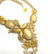Amazing Vintage Amber Floral Necklace made from leaf - 7