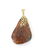 Remarkable Amber Pendant shaped like a Triangle