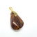 Remarkable Amber Pendant shaped like a Triangle - 2