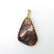 Remarkable Amber Pendant shaped like a Triangle - 4