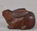 19c netsuke Hida school CROUCHING RABBIT - 4
