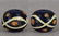 19c glass OJIME netsuke slide - 2