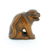 Wooden Netsuke, Growling Dog, Original Japanese