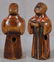 Early 19c Negoro lacquer netsuke blind MASSEUR - 4