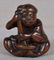 19c netsuke MISO PASTE MAKER