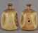19c staghorn netsuke SAKE BOTTLE with Daikoku - 2