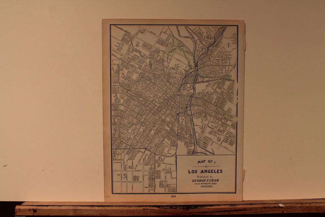 1901 Map of Los Angeles (1 of 3)