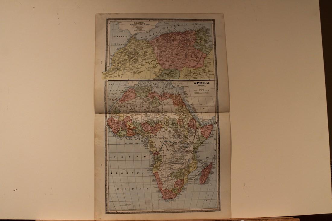 1885 Map of Africa (1 of 3)