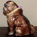 Victorian 19th Century Majolica Pug - 3