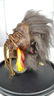 Replica Jivaro Arrow-nose Warrior Shrunken Head on - 3