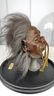 Replica Jivaro Arrow-nose Warrior Shrunken Head on - 4