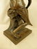Large Antique Bronze Statue of young lady LE SOUVENIR - 11
