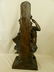 Large Antique Bronze Statue of young lady LE SOUVENIR - 4