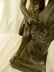 Large Antique Bronze Statue of young lady LE SOUVENIR - 7