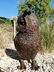 Bronze Owl sculpture - 2