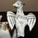 Rare Victorian Staffordshire Bird and Nest Quill - 5