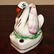 Victorian Staffordshire Swan Quill Holder, Circa 1860 - 7