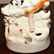 Victorian Staffordshire Quill Holder of Child, Dog and - 4