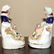 Pair of Victorian Staffordshire Quill Holders with - 4