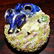 Victorian Staffordshire Bird and Nest Quill Holder, - 2