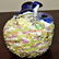 Victorian Staffordshire Bird and Nest Quill Holder, - 3