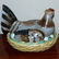 Victorian Staffordshire Hen on Nest Tureen - 6