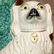 Large 19th Century Staffordshire Comforter Spaniel with - 3