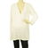 Juicy Couture White 100% Linen Hooded Tunic Blouse Long