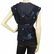 Juicy Couture Blue Cup Sleeve Floral Zipper Closure - 2