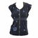 Juicy Couture Blue Cup Sleeve Floral Zipper Closure - 7