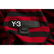 Y-3 Adidas Yohji Yamamoto Black Red Stripes Hooded - 3